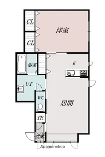 ソレーユセカンド【102号室】の間取り
