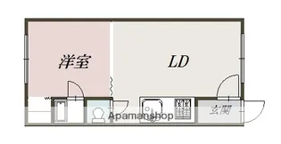 パルハイツⅡ【306号室】の間取り