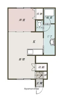 エコハウス5【101号室】の間取り