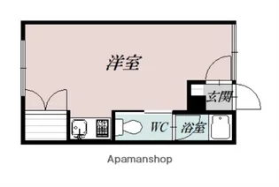 ロンデニオン忠和【1階】の間取り
