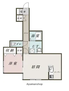 ルラーシェ豊岡5【1階】の間取り