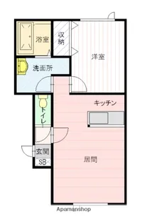 あぷりこっと【1階】の間取り