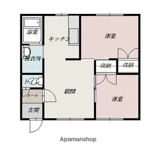 コーポキタムラ【2階】の間取り