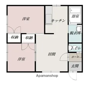 コーポキタムラ【2階】の間取り