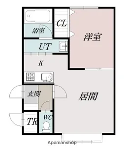 ファミリーテイズB【2階】の間取り