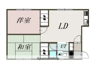 YMコーポ【2階】の間取り