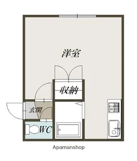 ひまわり【1階】の間取り