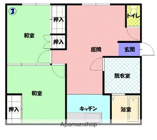 キボーマンション【2階】の間取り
