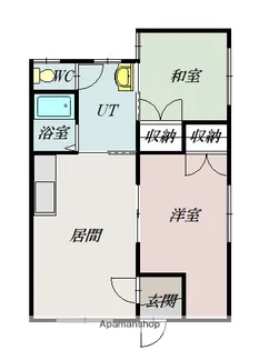 コーポラスかいじ(春光)【1階】の間取り