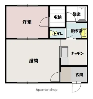 グランディールⅢ【2階】の間取り