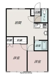 H&Yレジデンス3号館【2階】の間取り