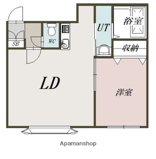 グランスイート310【2階】の間取り