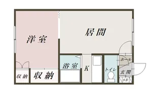 サンハイツ2【205号室】の間取り