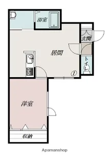 エリア17【101号室】の間取り