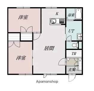 ネバーランド【2階】の間取り
