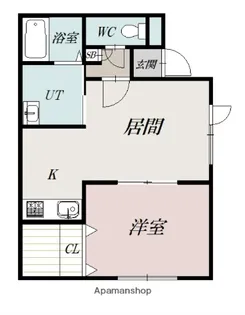 ネバーランド【2階】の間取り