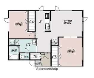 INTER SIDE 晴【1階】の間取り