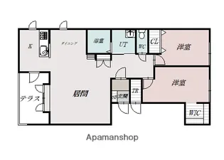 ノースアコードⅠ【2階】の間取り