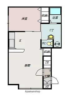 ALTO21【101号室】の間取り