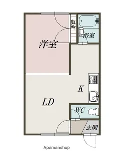 セリエⅡ【2階】の間取り