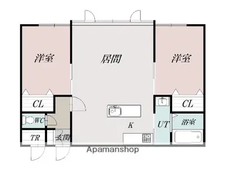 ロピュール【1階】の間取り