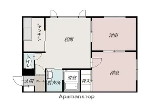 オーベルジュ11【2階】の間取り