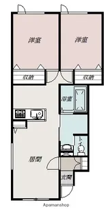 Uアザラシ【2階】の間取り
