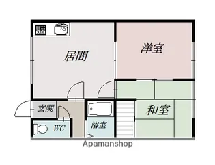 豊栄コーポ【2階】の間取り