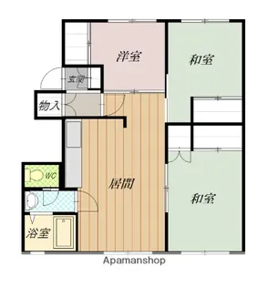 春光2.3ハイツ【115号室】の間取り