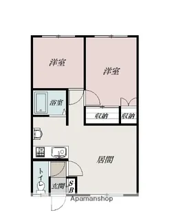 H&Yレジデンス5号館【1階】の間取り