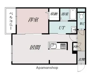 ATLANTIS3条通【3階】の間取り