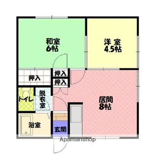オリス末広【2階】の間取り