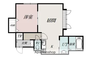 ヴェルヒュッテ名寄大学前【2階】の間取り
