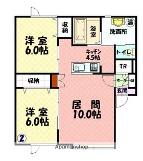 プレミア1【2階】の間取り
