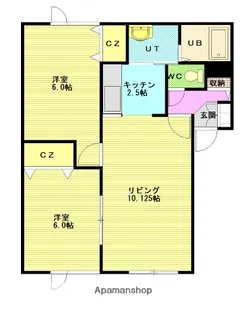 STAREⅠ【2階】の間取り