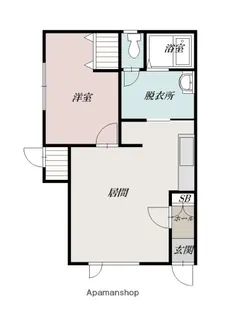 グランツ【101号室】の間取り