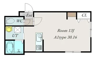 IMS2.7【501号室】の間取り
