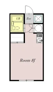 ヴィラナリー旭川 A棟【2階】の間取り