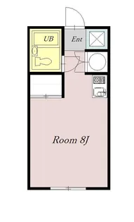 ヴィラナリー旭川 A棟【404号室】の間取り