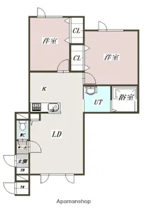 Cアザラシ【1階】の間取り