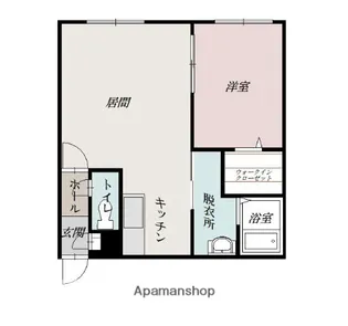 BRUN CUBEⅢ【1階】の間取り