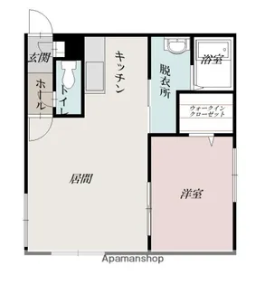 BRUN CUBEⅢ【2階】の間取り