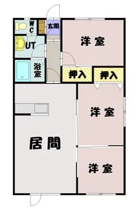 ドリームハイツⅠ【102号室】の間取り