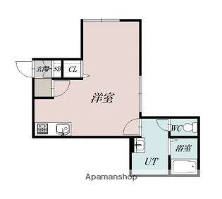 リーベラル【1階】の間取り