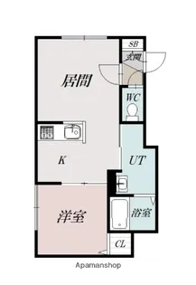 リーベラル【2階】の間取り