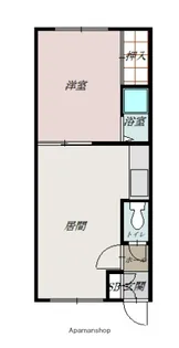グレース川端【2階】の間取り