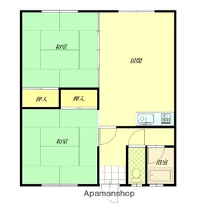 みゆきハイツ【1階】の間取り