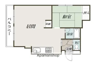 道央パークハイツ【5階】の間取り