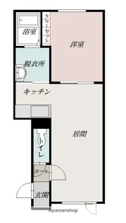オーダイ【102号室】の間取り