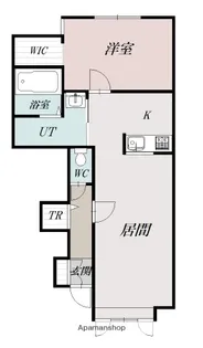 リアン【1階】の間取り